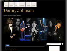 Tablet Screenshot of dannyjohnsondj.com